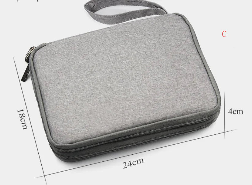 Multi-Functional Digital Storage Bag for Cables & Devices