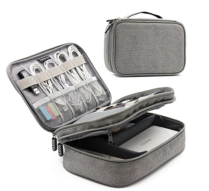 Multi-Functional Digital Storage Bag for Cables & Devices